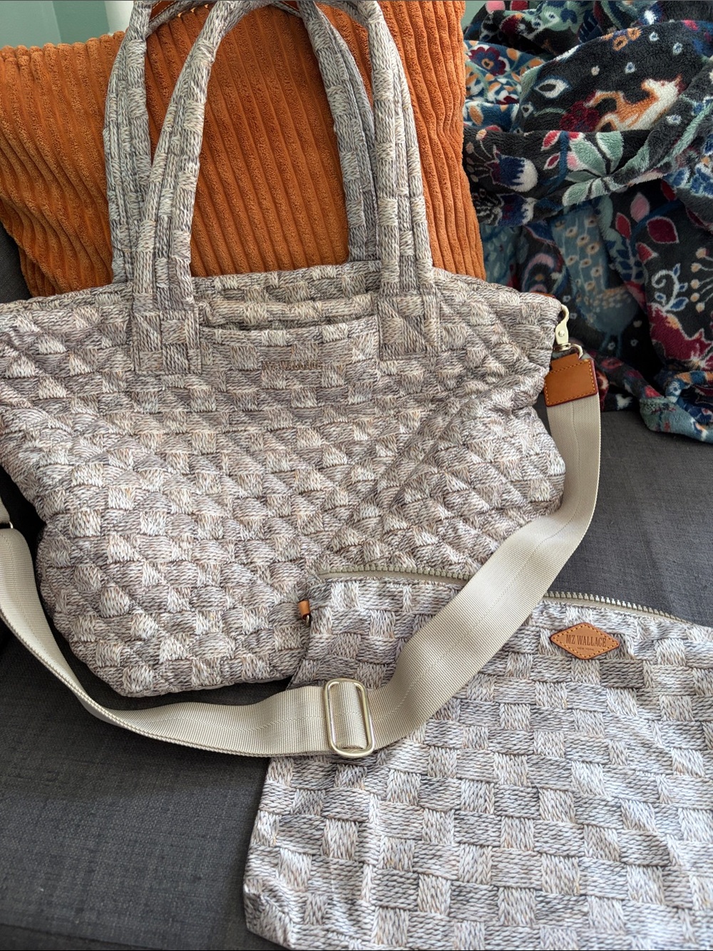 MZ Wallace medium metro tote deluxe